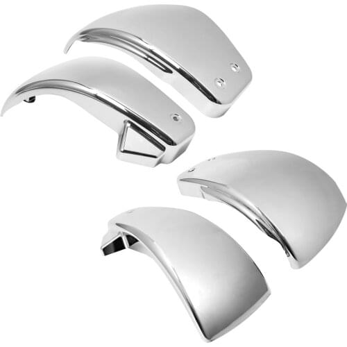Side Fairing Battery Cover For 18-20 Harley Softail M8 Breakout Fat Boy FXDR Fat Street BOB Chrome/Black