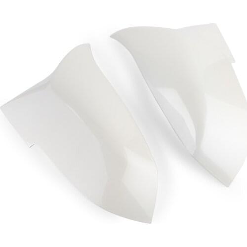 Pearl White Car Rearview Side Mirror Cover Trim For BMW 3 4 Series F30 F31 320i 328i 330i 335i F32 F33 F35 F36 420i 428i 435i