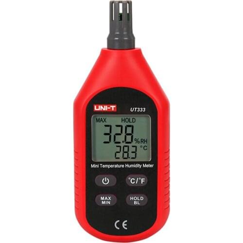 UT333 Mini LCD Digital Thermometer Hygrometer Air Temperature and Humidity Meter Moisture Meter