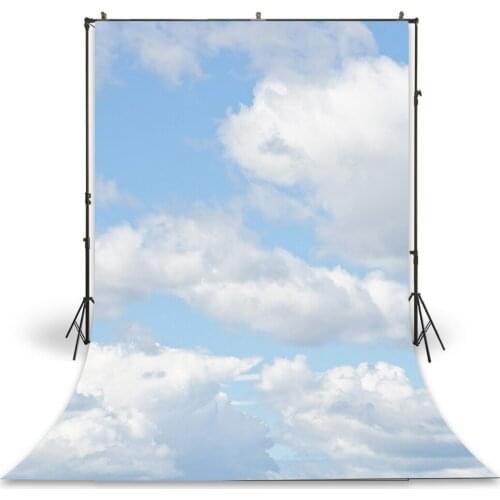 HUAYI Photography Backdrop Newborns Baby Child Photo Booth Background Clous Sky Studio Birthday Photo Backdrop D-4849