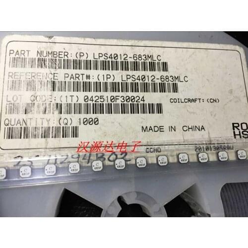 LPS4012-683MLC closed magnetic patch coil inductor 4 * 4 * 1.2MM 683 68UH 0.46A