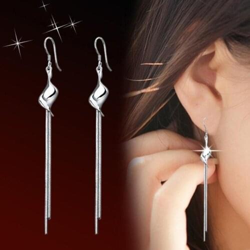 Fashion Drop Earrings Earline Women New Exquisite Drop Earrings Woman Earring 2021 Trend Wedding Jewelry Valentine Gifts