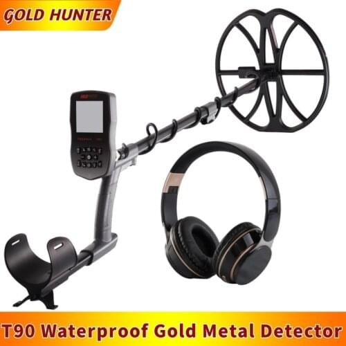 Gold Hunter T90 underwater gold metal detector underground handheld gold detector with wireless headphones