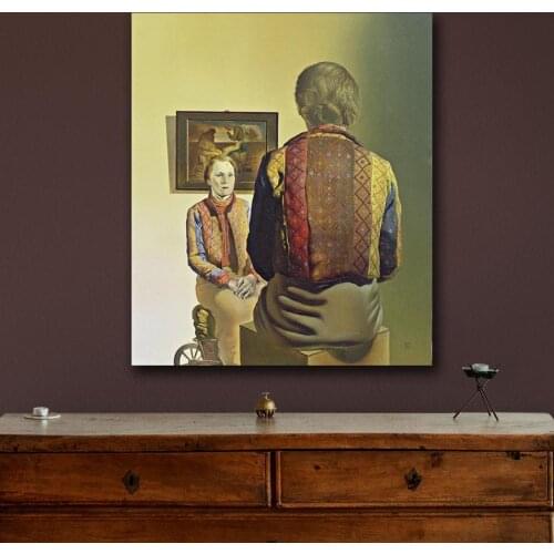 Salvador-dali-portrait-of-gala-1935 Oil Painting Wall Art Paintings Picture Paiting Canvas Print Home Decor Print Painting