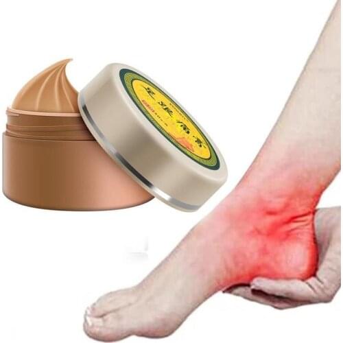 50g Herbal Ointment Foot Heel Pain Cream Rheumatism Pain Relief Foot Ointment Sprain Pain Foot Waist Spurs Bone Arthritis M5D8