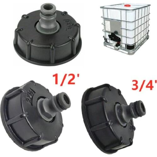 Universal Garden Outdoor IBC Adapter Connector Hose Lock Water Pipe Tap Storage Tank Fitting Nipple Connectors Easy To Install