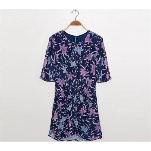 VNXIFM Summer Short Sleeve Dresses