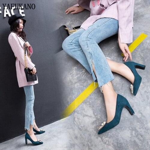 Plus Size 35-43 Women Shoes Sexy Pointed Toe Pumps women Shoes Zapatos Mujer High Heel Wedding Shoes