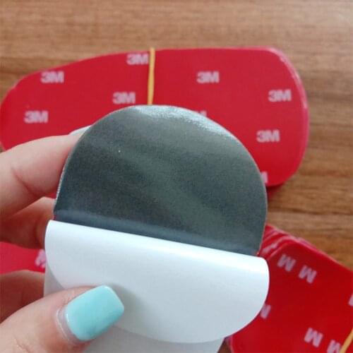 1 Pcs 3M Strong Rubber Foam Double Sided Tape Acrylic Foam Adhesive Car black Tape Rounded Square For Home Office DIY Decor