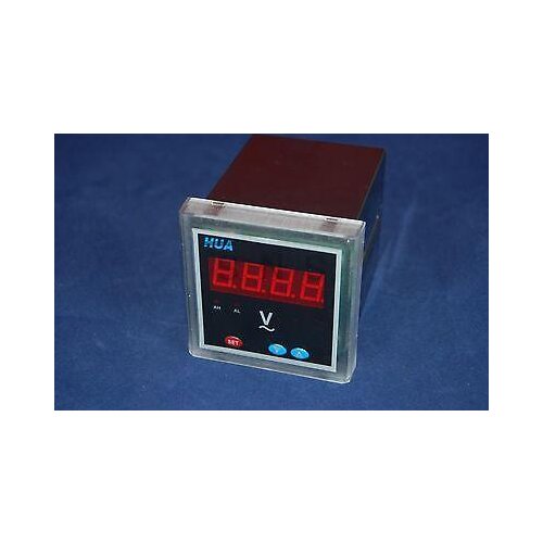 1PC Digital voltage Panel Meter AC 72X72 Voltmeter LED Display 3 1/2 digits 600V