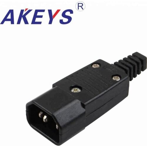 1 PC WD-10 High quality Universal plug Socket AC Power Inlet Socket