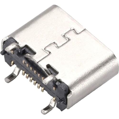 2-5pcs TYPE-C Micro USB SMT Connector Vertical plug-in board 16 Pin Jack Socket Female For MP3/4/5 And Other Mobile Tabletels