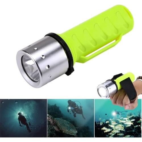 3 Modes XML-T6 LED Diving Flashlight Waterproof Underwater Dive Diving Lighting 3 AAA/18650 Flashlight Dive Torch light lamp