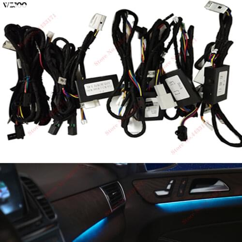 For Benz GLE GLS CLA W166 W292 X166 W117 12 Colors Car Ambient Light Interior Decorative illumination LED Lamp