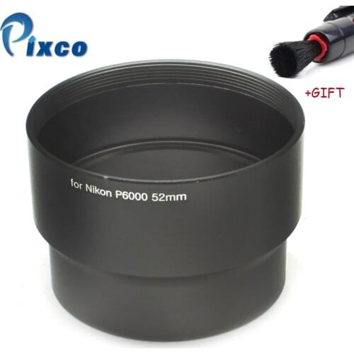 ADPLO 52MM Lens & Filter Adapter Converter Tube for Nikon Coolpix P6000