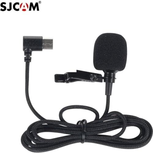 Original SJCAM SJ8 A10 Accessories Tepy C External Microphone For SJ8 Pro/Plus /Air SJ9 Strike /Max Action Camera accessories
