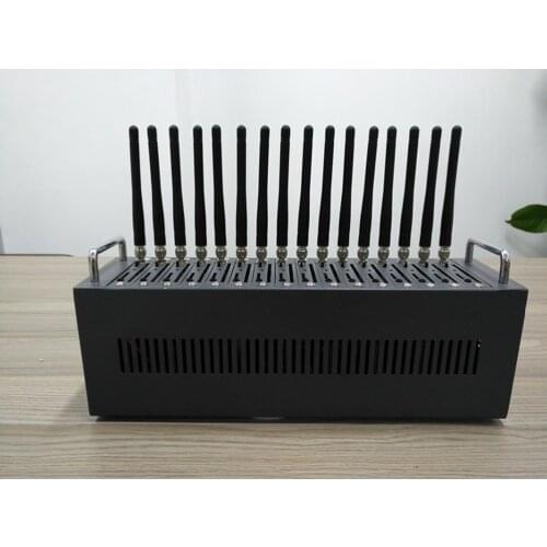 Quad band New module MTK 16 port modem pool with unlimited IMEI change, cheap gsm gprs 16 port modem pool