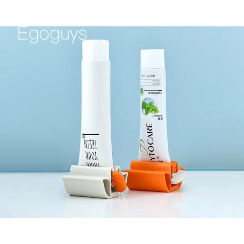Toothpaste Squeezing Holder Device Oral Care Bathroom Supplies Tube Cosmetics Rolling Dispenser Facial Cleanser Press Squeezer