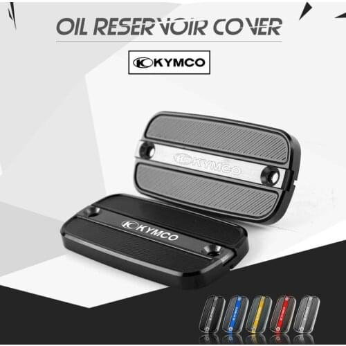 For KYMCO DownTown KXCT X-TOWN XCITING CNC Motorcycle Accessories Master Cylinder Front Brake Fluid Reservoir Cover Cap