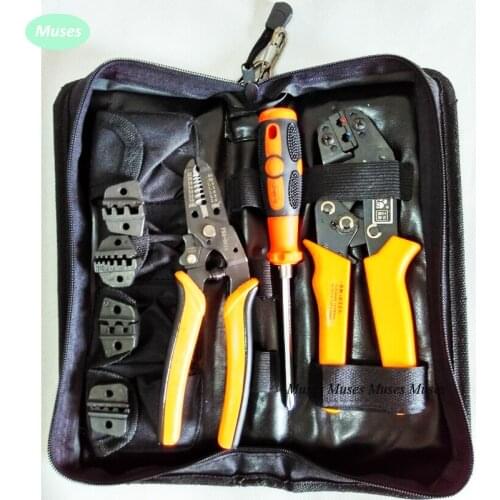 FSK-0725N MINI COMBINATION pliers TOOLS CRIMPING PLIER 0.5-2.5mm2 + wire stripper 0.9-6mm2 + wire pressing module 4x(0.25-16mm2)