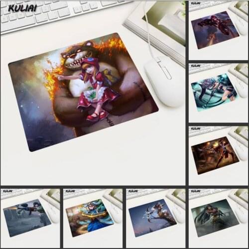 XGZ League of Legends Mouse Pads Small Office Family Desk Pc Laptop Gamer Mouse Pad Game Mousepad Lol Mat Pad Rubber Cup Mats