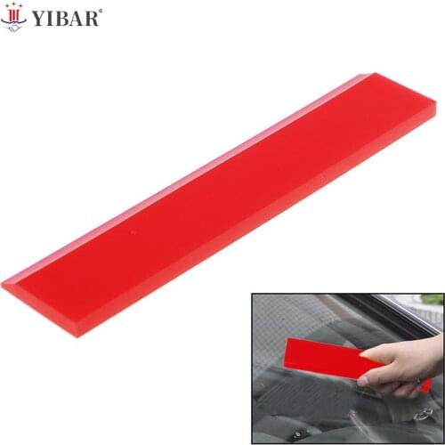 RED Scraper Car Vinyl Film Sticker Wrapping Window Cleaning Water Squeegee Tint Tool