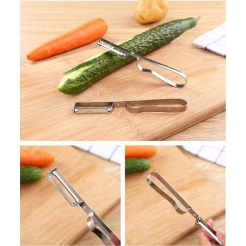 Kitchen stainless steel fruit peeler,Potato shaper sawtooth sharpener