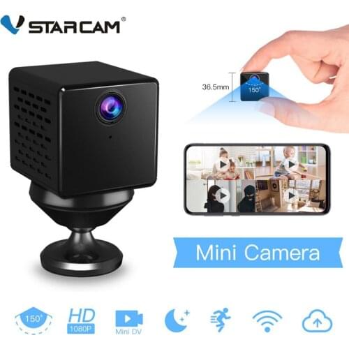 Vstarcam NEW 1080P Mini Camera CB73 Rechargeable Battery IP Camera Security Sureveillance Camera Wifi Camera & DV Recorder 2 in1