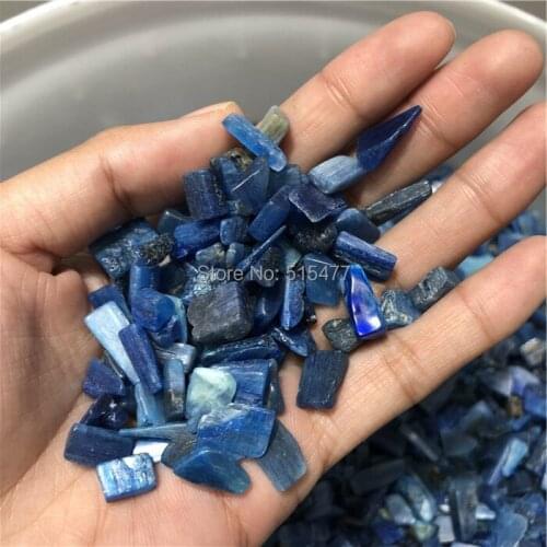 Natural Tumbled Kyanite - 1/2lb Precious Peculiar Blue Crystal Mineral Specimen