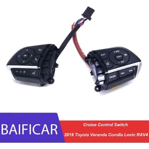Baificar Brand New Multifunction Steering Wheel Buttons Cruise Control Button For 2019 Toyota Veranda Corolla Levin RAV4