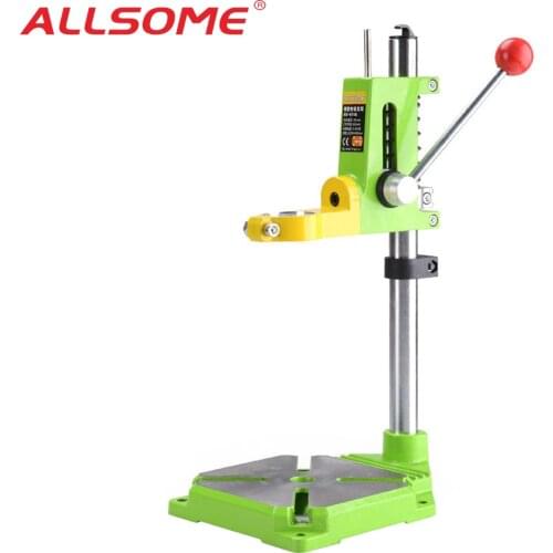 ALLSOME MINIQ Precision Electric Drill Stand Power Rotary Tools Accessories Bench Drill Press Stand Base Woodworking Tools