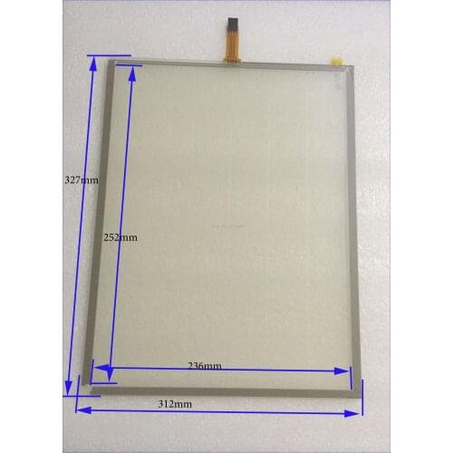 ZhiYuSun wholesale 10pcs/lot 327*252mm 4lines resistance screen this is compatible 327mm*252mm