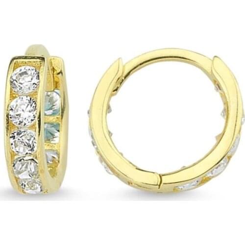 Gold Ring Kids Earrings TTGKPAÇK15-Certified 14K Gold-A perfect gift for your Loved Ones-Ephesus Gold & diamond