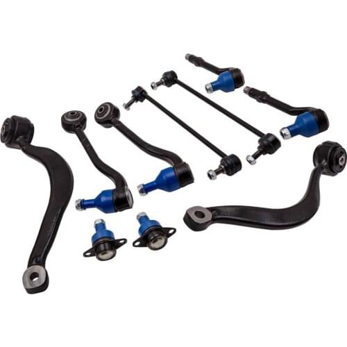 10 Pcs Suspension Front Ball Joint Control Arm Sway Bar Link for BMW X5 E53 2006