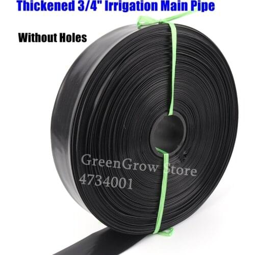 100m/roll Thickened 3/4" Φ20mm Irrigation Main Pipe Line Garden Farm Irrigation System Water Tape Fruit Tree Lawn Watering Hose