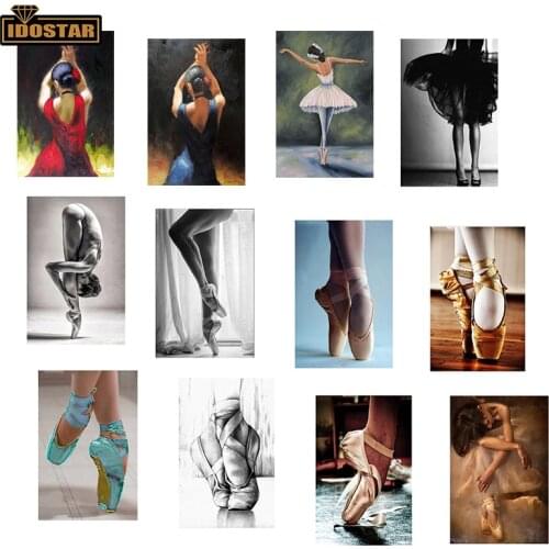 Full drill diamond painting Elegant ballet dancer Cross Stitch Rhinestone 5D diy diamond embroidery mosaic home decoration