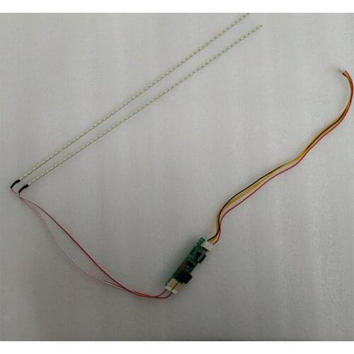 Free Shipping!! 1 Set 17inch 4:3 353MM*3.6MM*3MM Adjustable Brightness LED Backlight Strip Kit