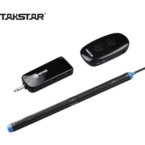 TAKSTAR WHM-24A Harmonica Wireless Microphone UHF Mouth Organ Mic Magnetic Installation with Transmitter Receiver