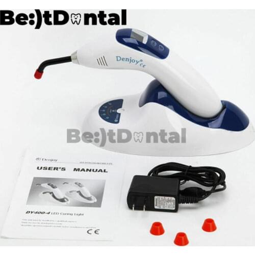 Denjoy Type DY400-4 Dental Wireless Cordless Composite Dental Cure Lamp Dentist Dental Led Curing Light