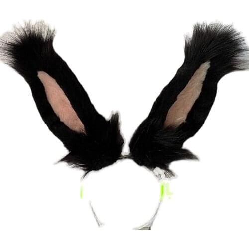 Game Final Fantasy FF14 Vera Family Rabbit Ears Halloween Carnival Party Accessories Toys childrens party Halloween Fans Gifts