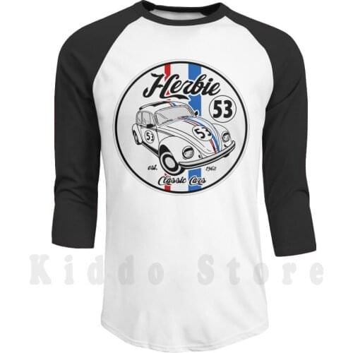 Classic Car : Est. 1968 . Herbie 53 hoodies long sleeve Cute Stuff Fashion Kids Fashion Decorative Simple