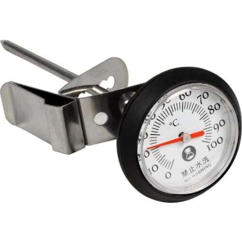 TIMEMORE Kitchen thermometer Manual coffee thermometer milk coffee drawing using pen type clip pointer