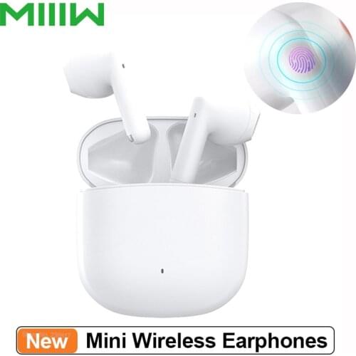 Miiiw Marshmallow Bluetooth-Compatible Wireless Earphones In-ear Dynamic Mini Portable TWS Earbuds With Charging Case