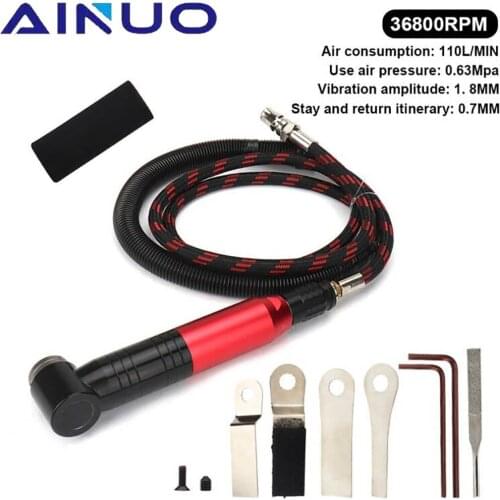 Air Micro Air Die Grinder Set 90 Degree Angle Pneumatic Micro Grinder Fine Polisher Metal Grinding 36800RPM/MIN