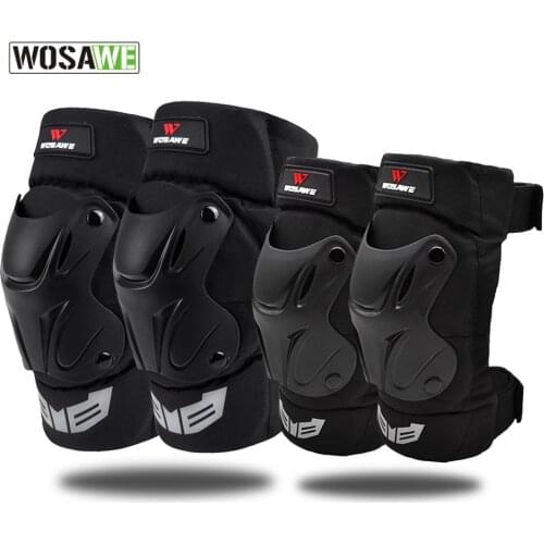 Elbow & Knee Protector Motorcycle Downhill Knee Pad Bike Kneepad Skating Shield Elbow Support MTB Rodillera Deportiva Joelheira