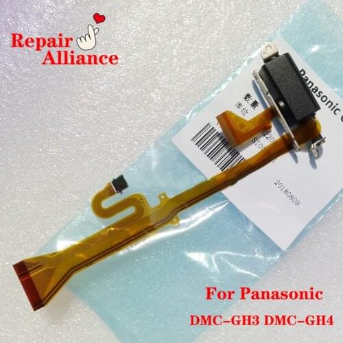 New original LCD hinge rotate shaft with Flex Cable for Panasonic DMC-GH3 DMC-GH4 GH3 GH4 Camerra