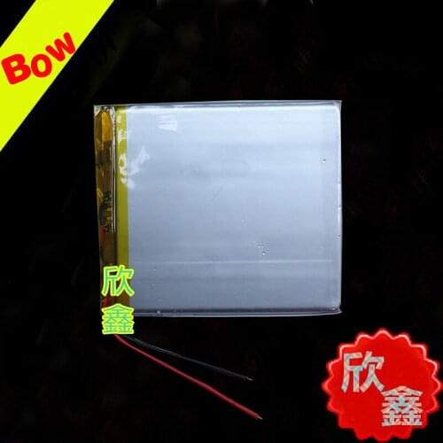 New 3.7V large capacity polymer lithium battery 2500mah mobile power Tablet PC battery Rechargeable Li-ion Cell