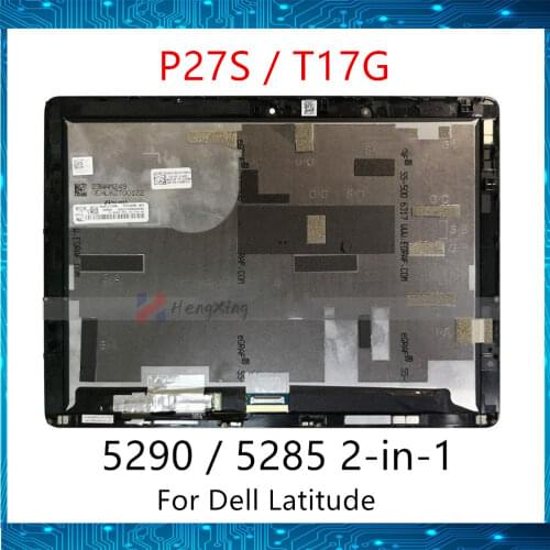 Original 12.3" For Dell Latitude 5285 LCD Touch screen assembly LQ123N1JX31 2TDV5 X8T3P 0KK8X TV123WAM-ND0 0VKJCN 1920*1080 FHD
