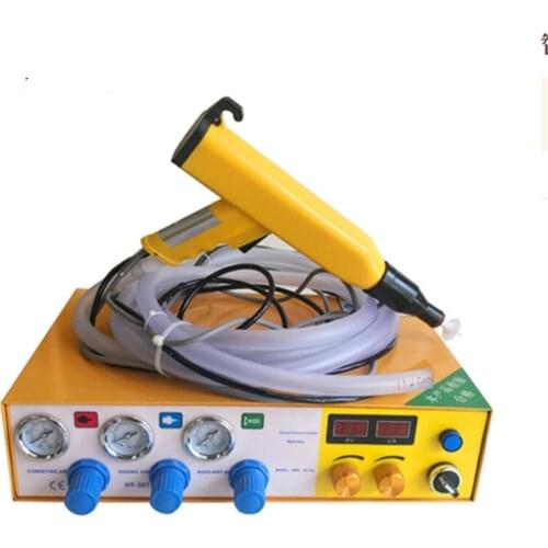 Portable Powder Paint Experiment System Electrostatic Powder Coating machine with electrostatic powder coating test gun