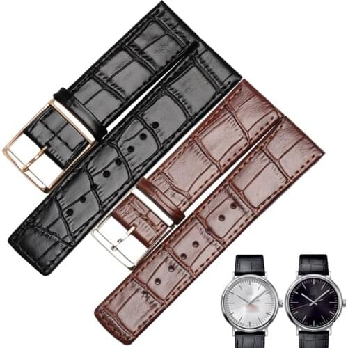 WENTULA watchbands for CK K3W211/K4P211 calf-leather band cow leather Genuine Leather leather strap watch band